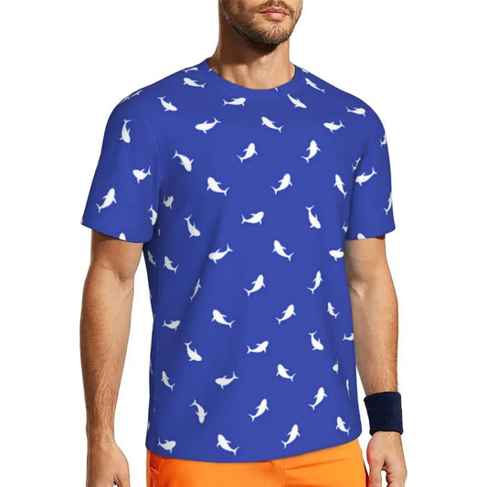 T-Shirt Requin Minimaliste