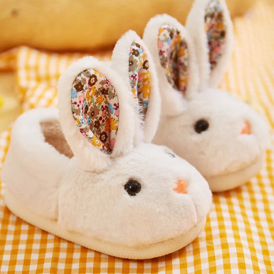 Chausson Lapin Bebe Blanc