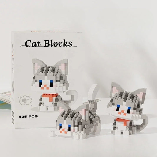 Lego Gray Cat