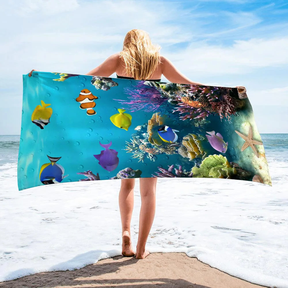 Serviette De Plage Poisson