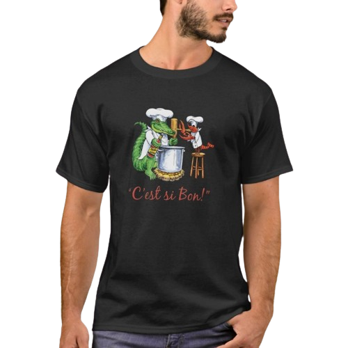 T-Shirt  Crocodile Cuistot