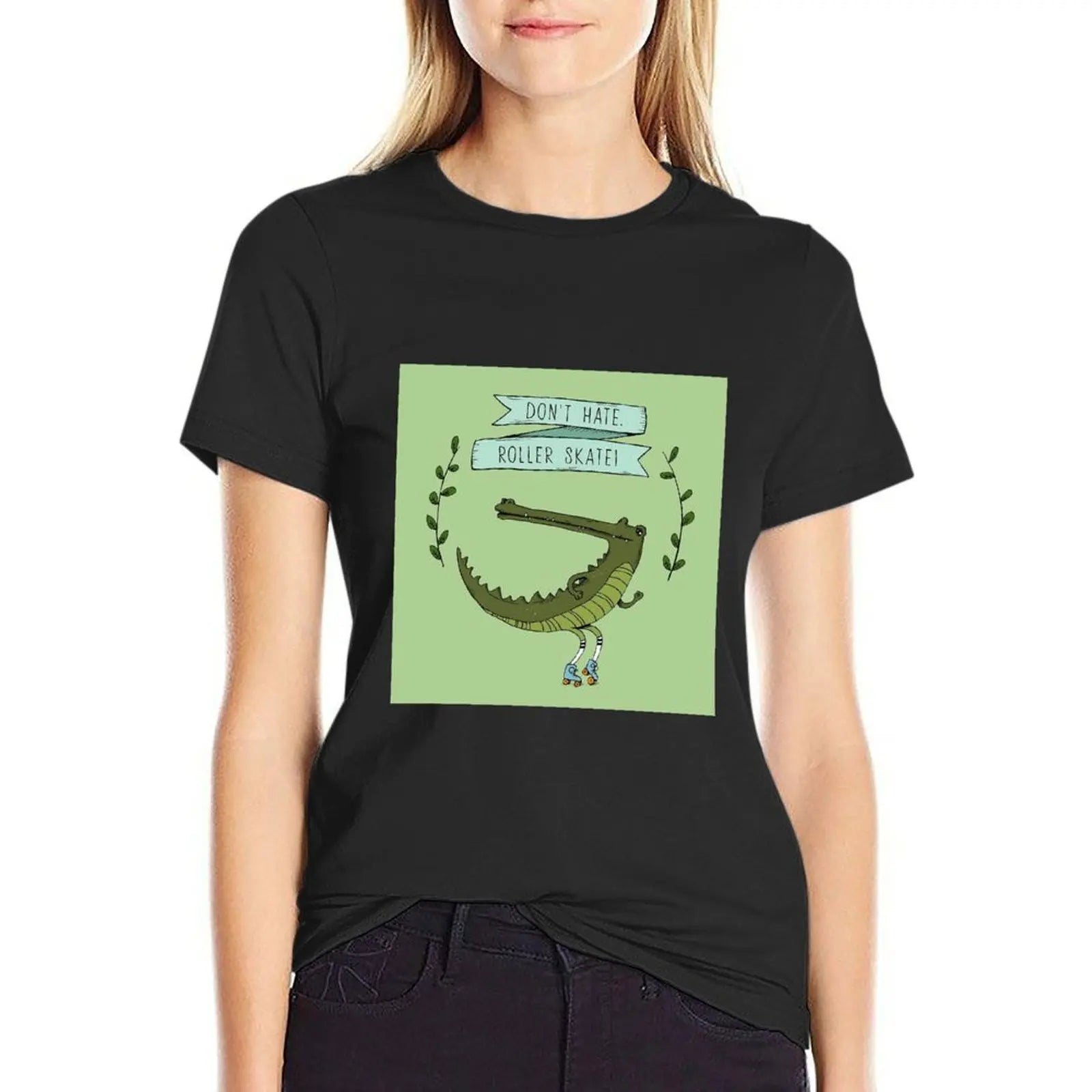 T-Shirt Crocodile Roller