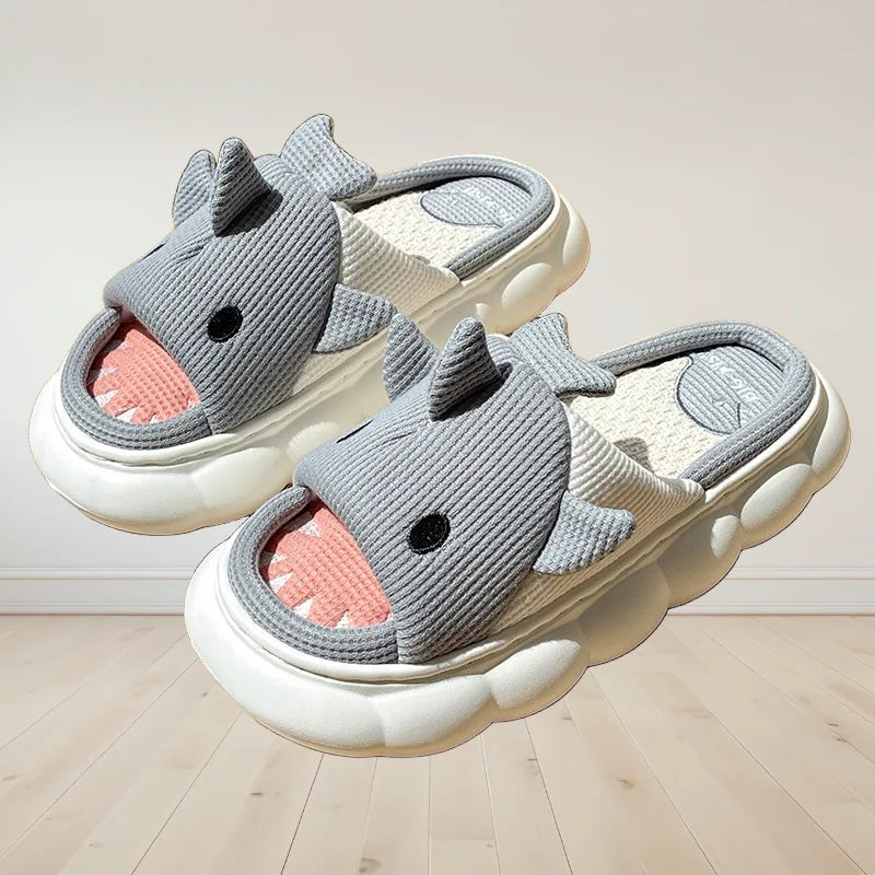 Chausson Requin Gris Clair