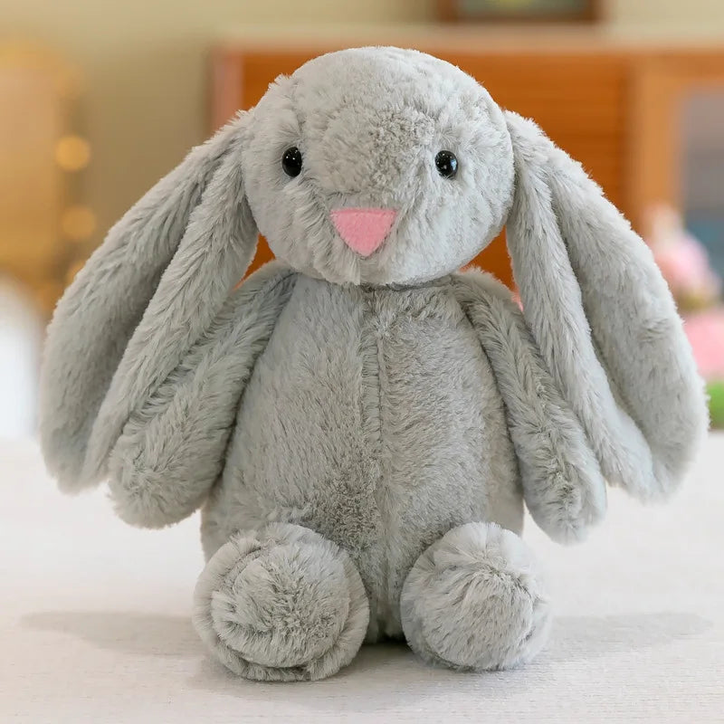 Peluche Bebe Lapin Gris