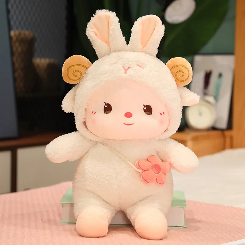 Peluche Lapin Cute Blanc