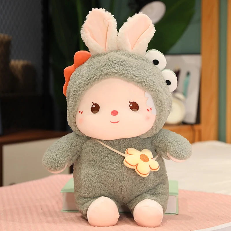 Peluche Lapin Cute Vert