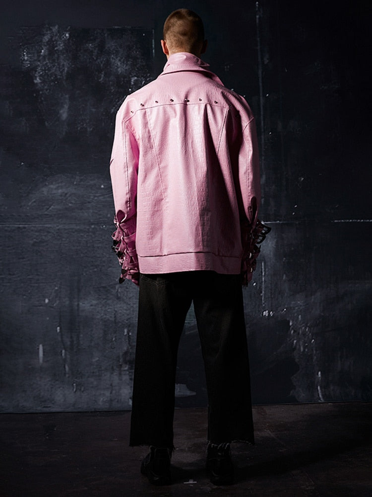 Veste  Crocodile Fashion Rose