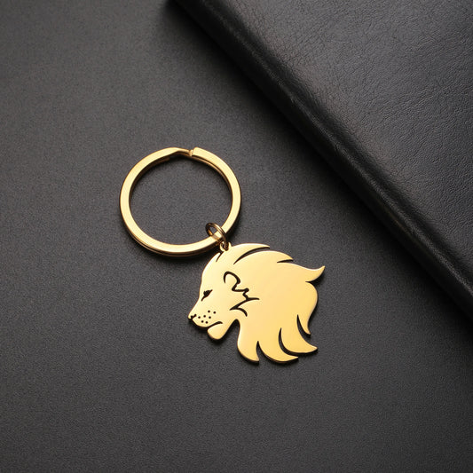Porte Clé Lion Gold