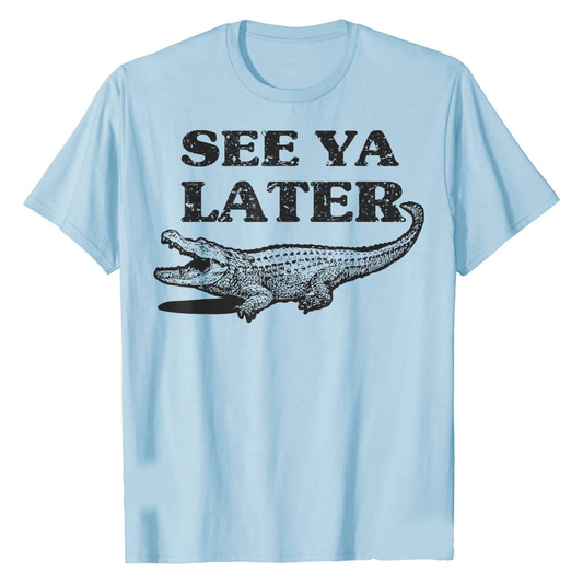 T-Shirt  Crocodile Dessin