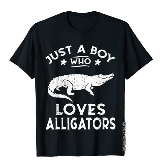 T-Shirt  Alligator Amoureux
