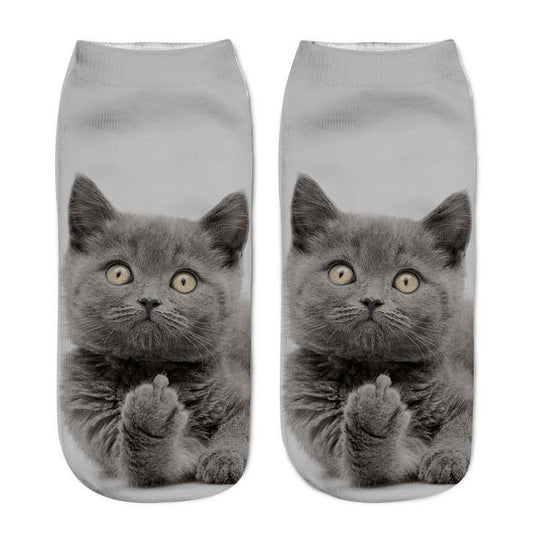 Chaussette Chat Funny