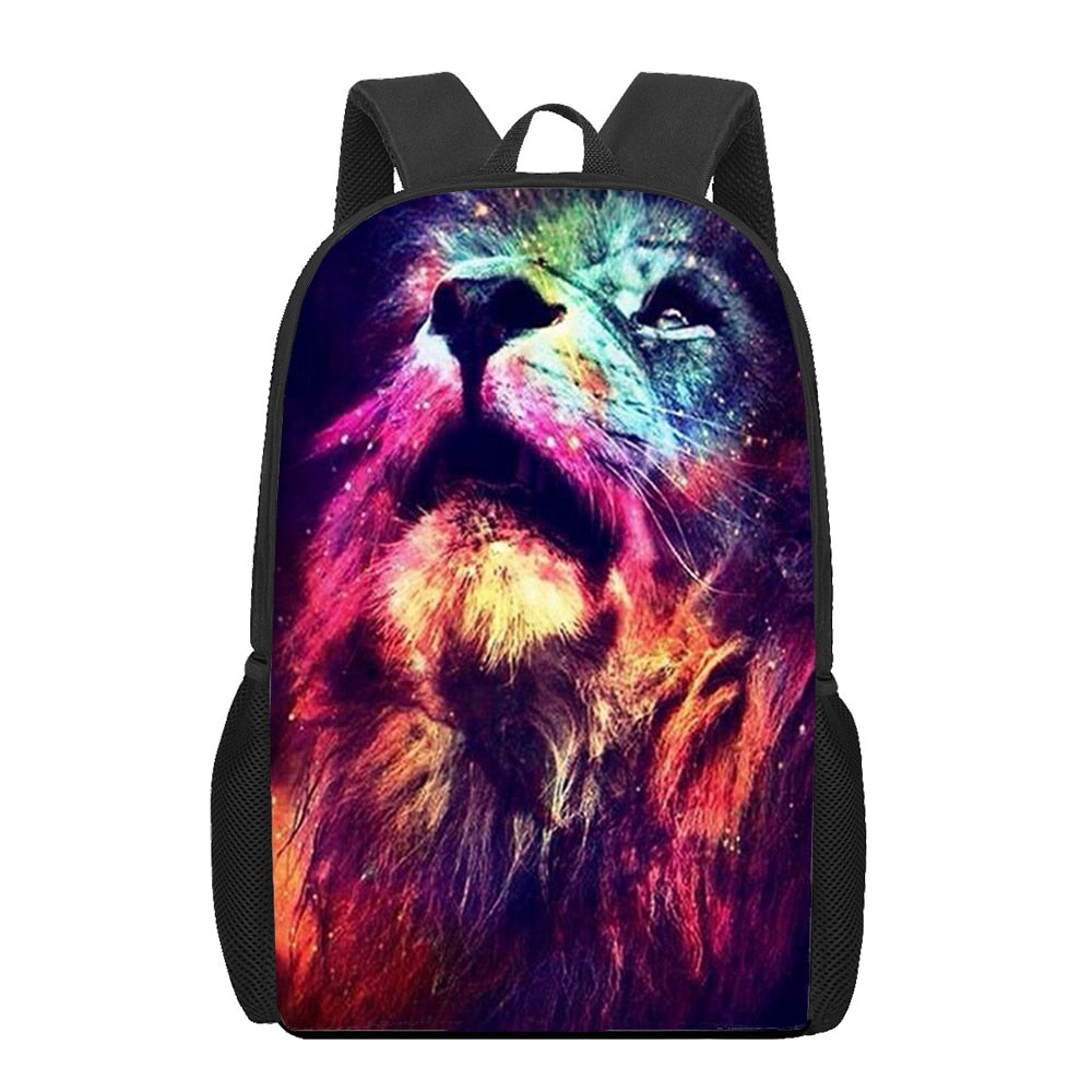 Cartable Lion Multicolore