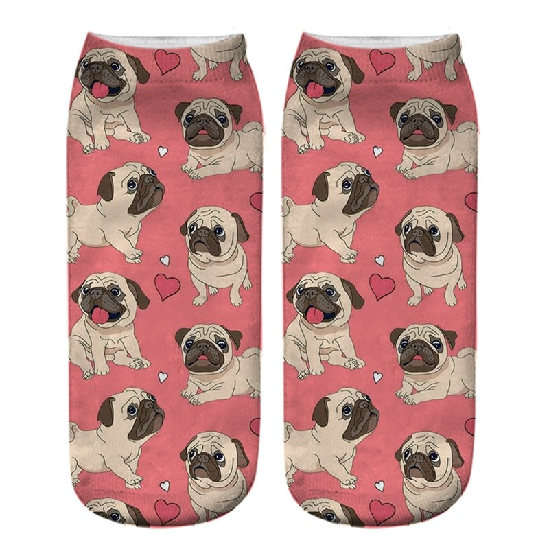 Chaussette Chien Kawaii