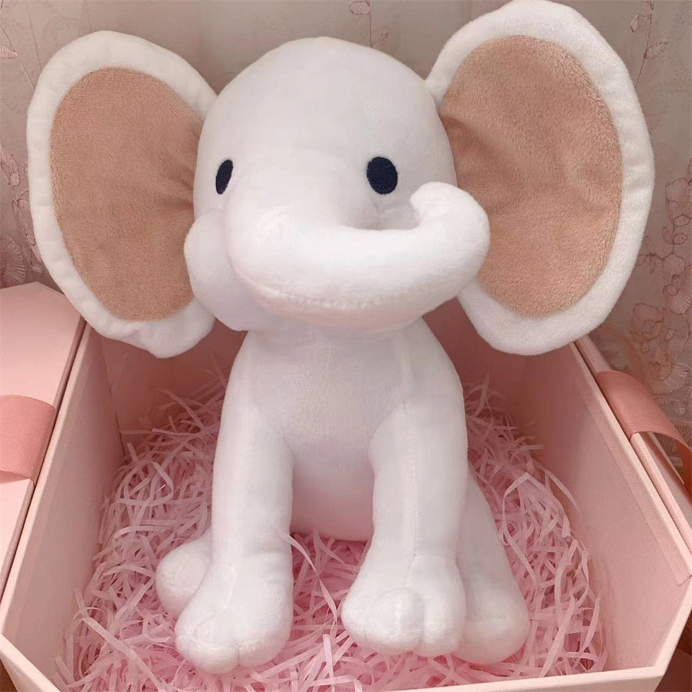 Peluche Eléphant Blanc