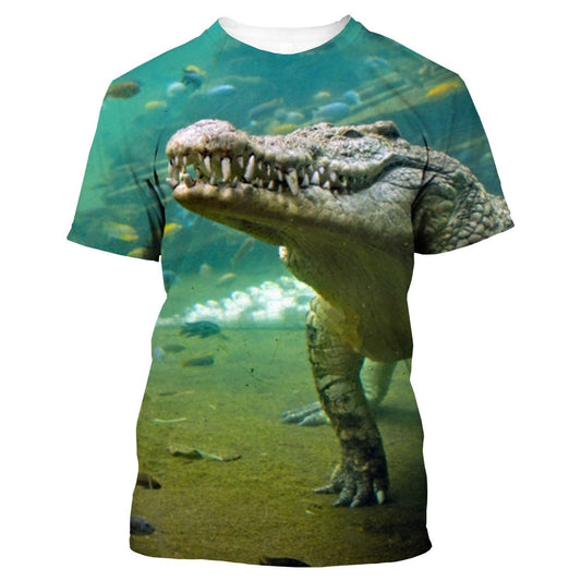 T-Shirt  Crocodile Féroce